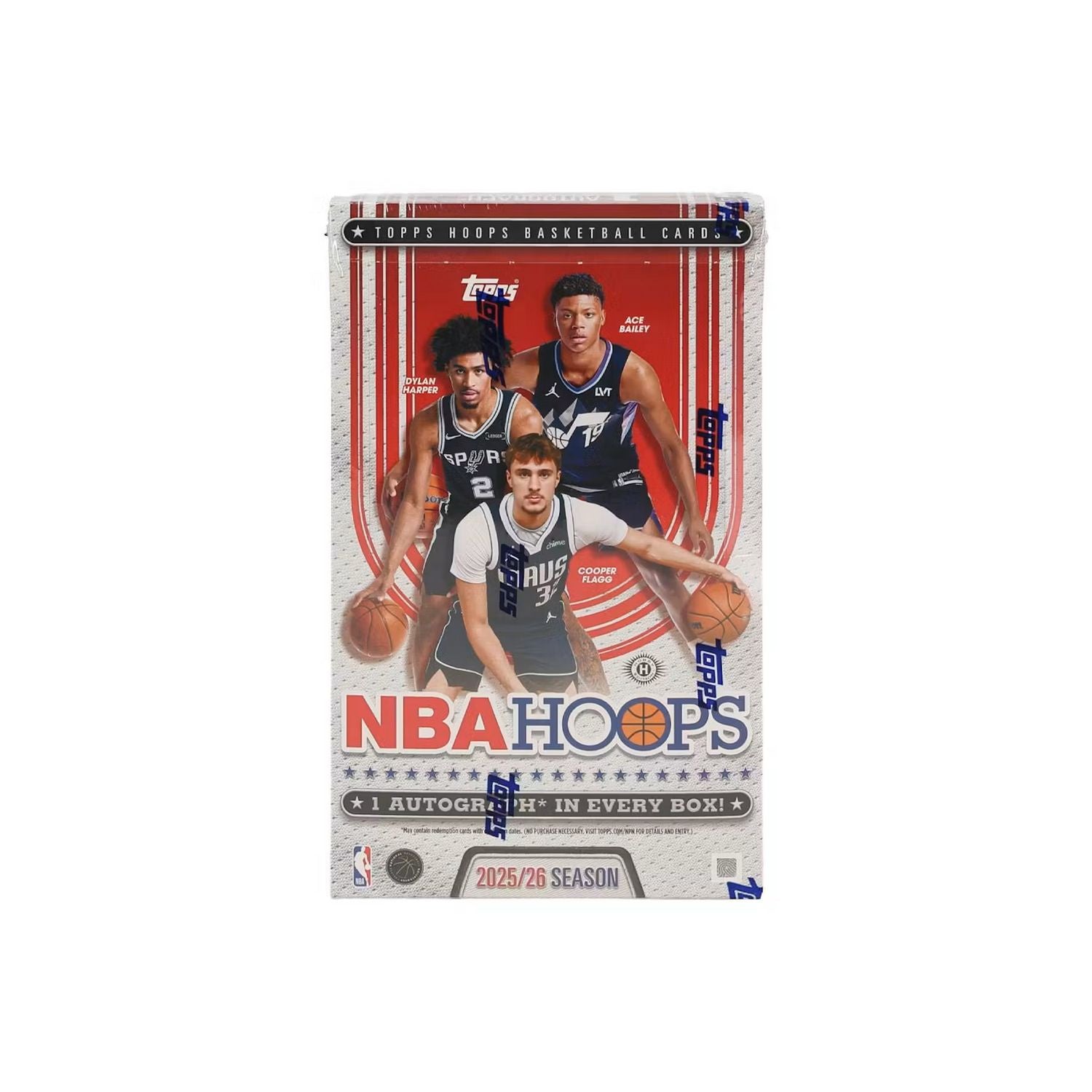 2025/26 NBA HOOPS Hobby Box
