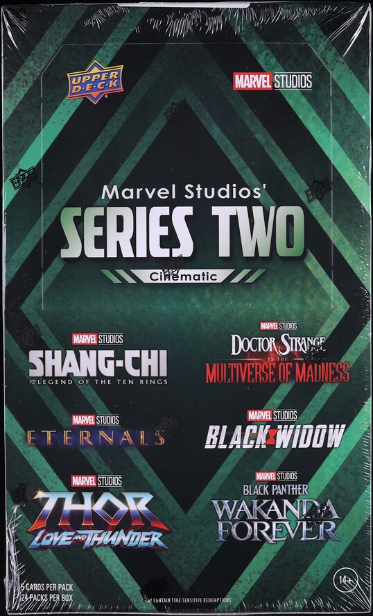 2024 Upper Deck Marvel Studios Series 2 Cinematic Sealed Hobby Box