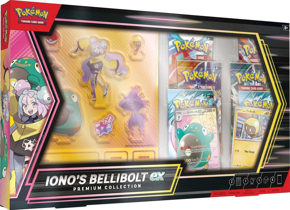 Pokémon Iono's Bellibolt Ex Premium Collection