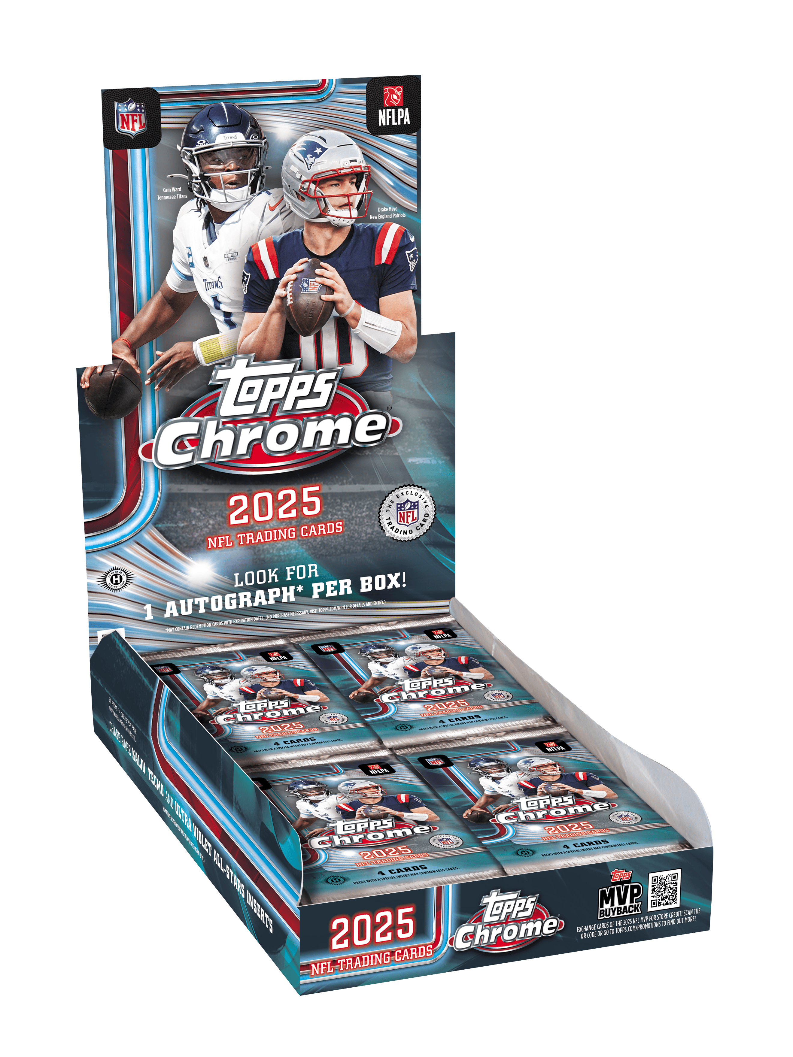 2025 Topps Chrome Football Hobby