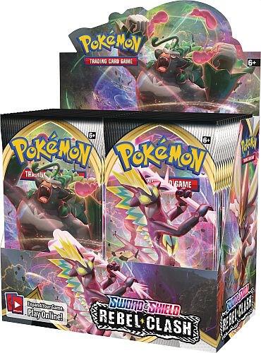 Sword & Shield Rebel Clash Booster Box 