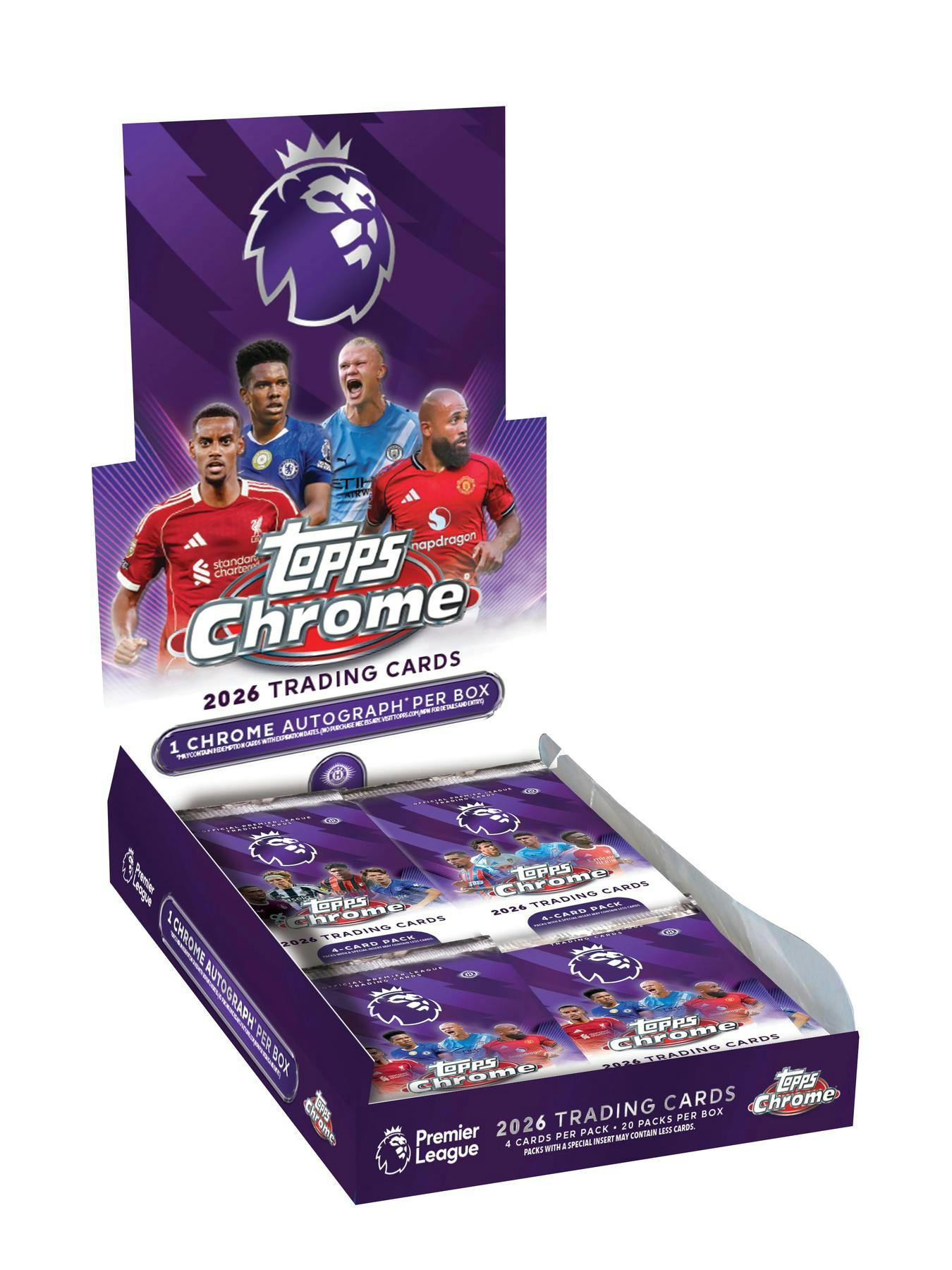 2026 Topps Chrome EPL Hobby Box