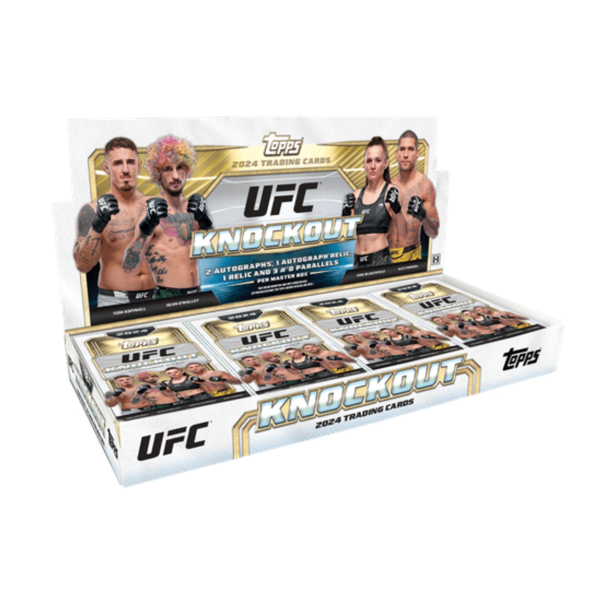 2024 Topps UFC Knockout Hobby Box (4 Ct)