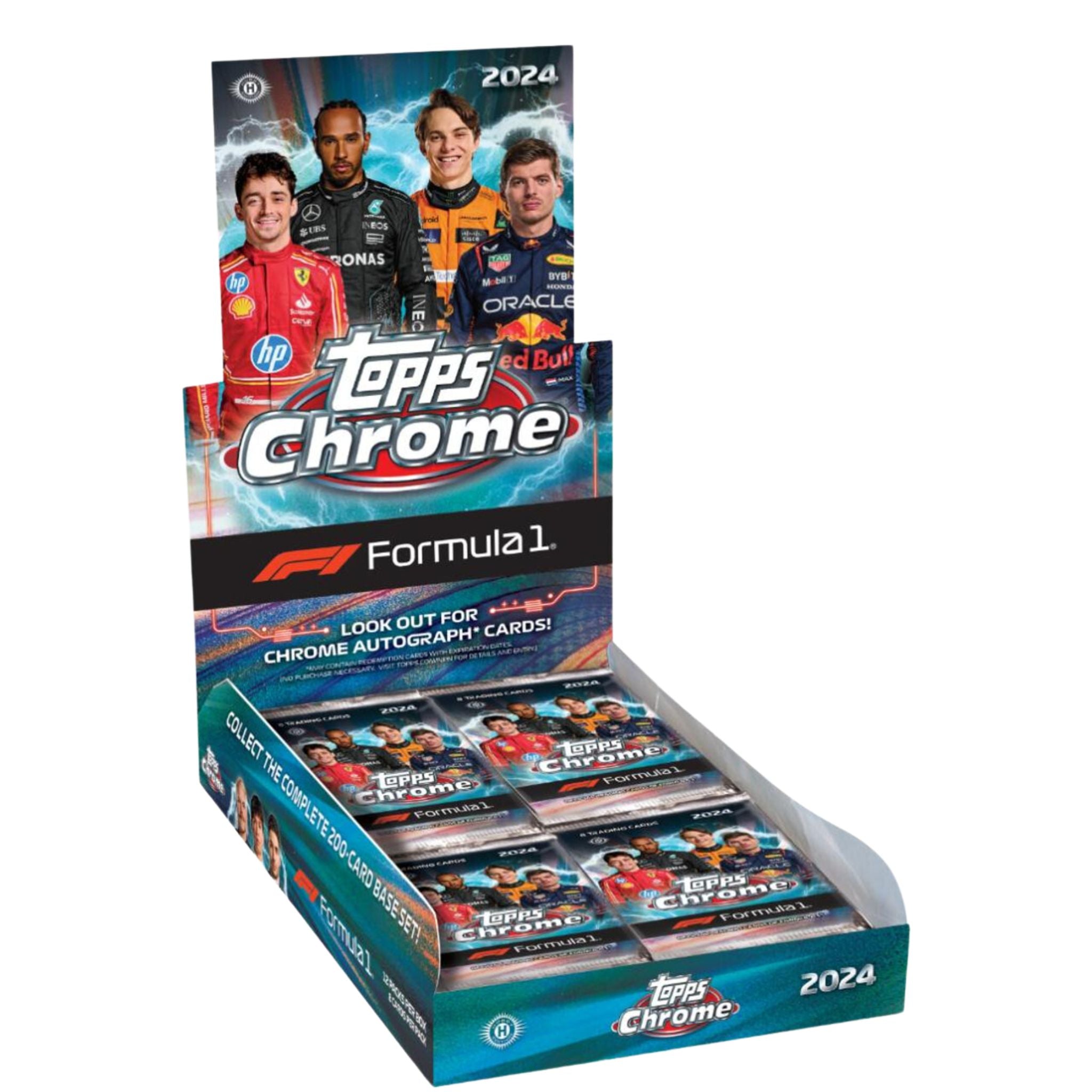 2024 Topps Chrome Formula 1 F1 Racing Hobby Box