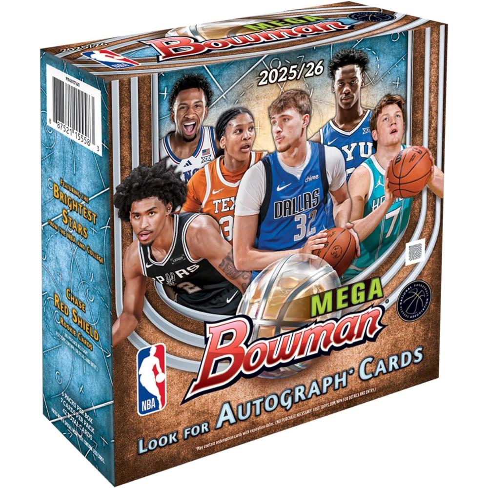 2025-26 NBA Bowman Mega Box