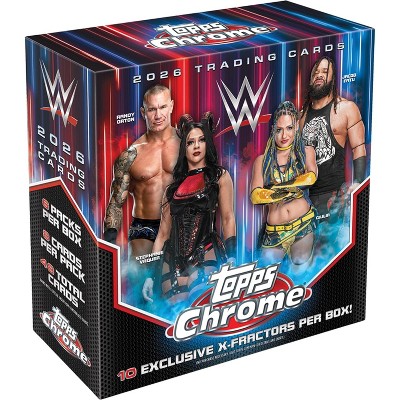 WWE Topps Chrome Mega box 2026