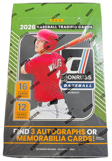 2026 Donruss Basball Hobby Box