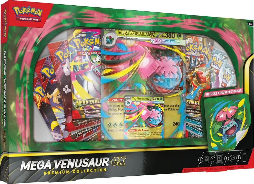 Mega Venusaur Ex Premium Collection
