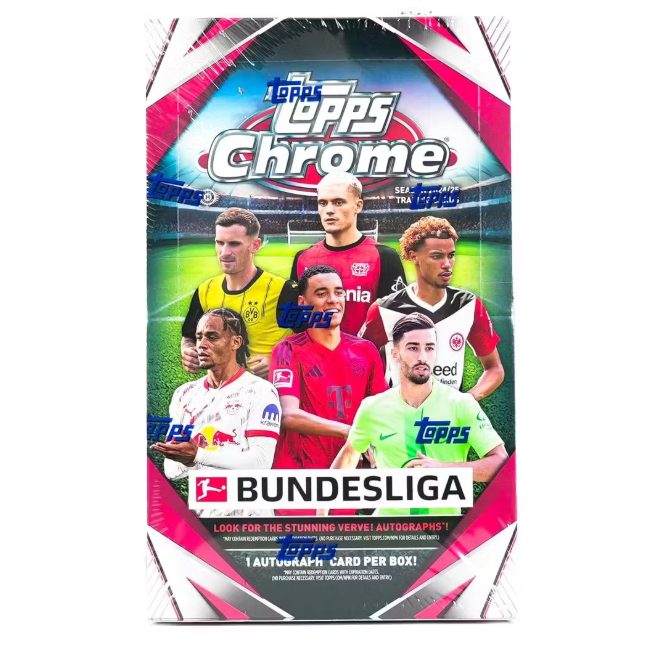 2024-25 Bundesliga Topps Chrome Hobby Box