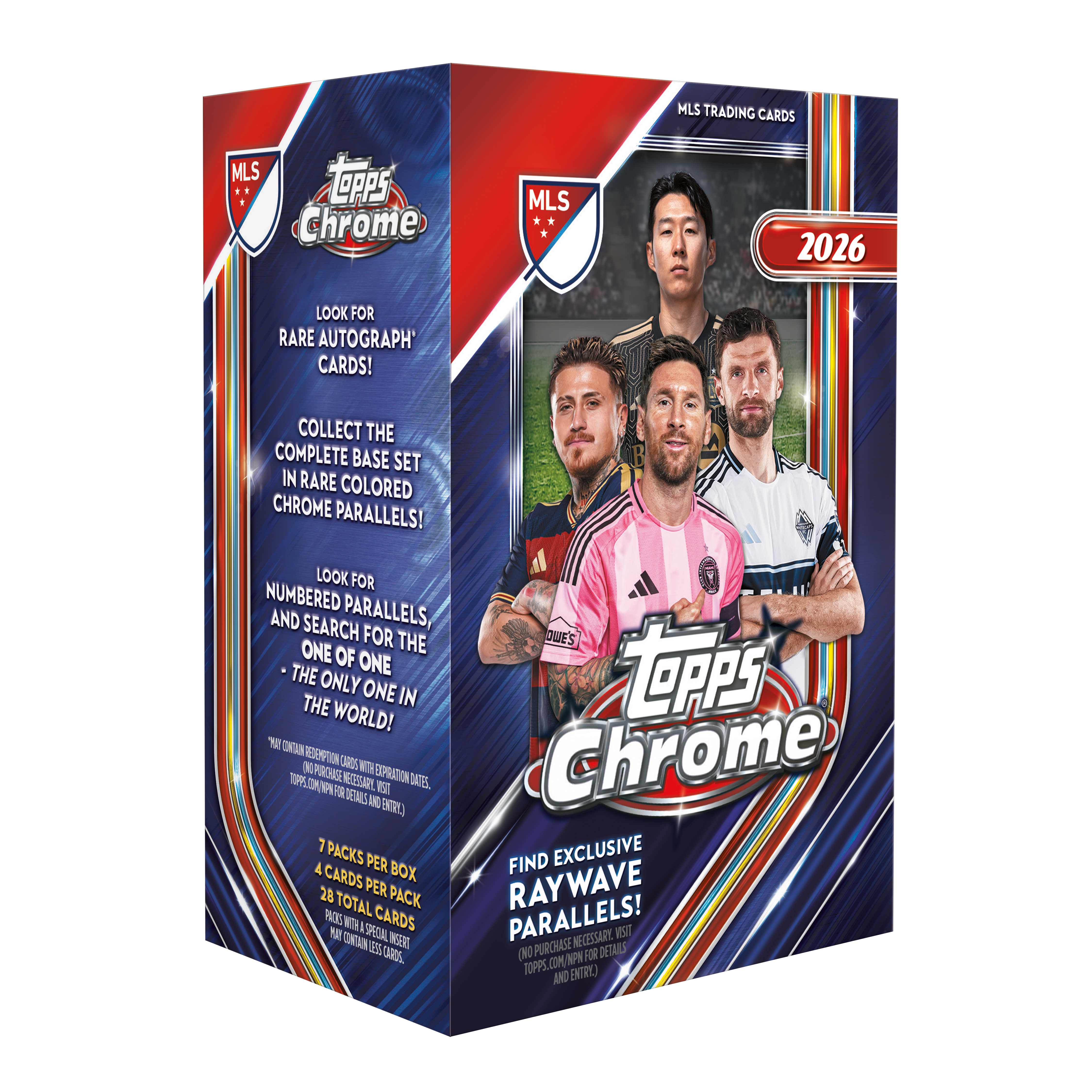 2026 Topps Chrome MLS Blaster Box