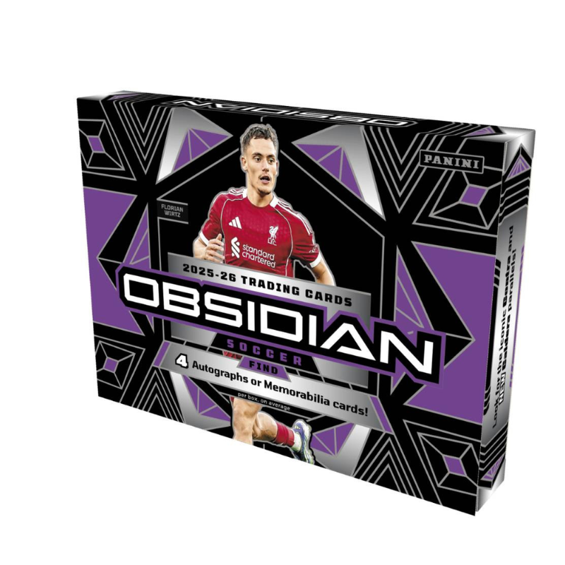 2025-26 Panini Obsidian Soccee Hobby Box