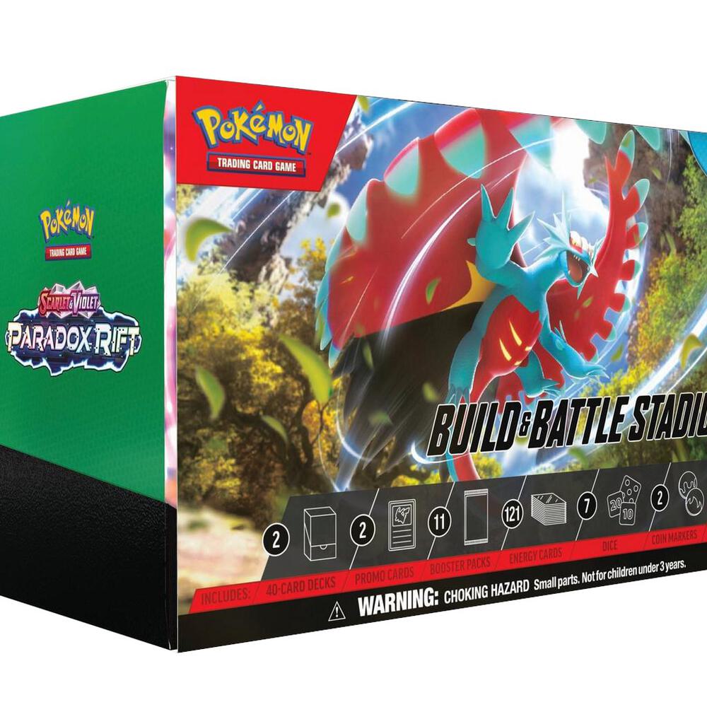 Pokemon Trading Card Game: Scarlet and Violet Paradox Rift Build and Battle Stadium