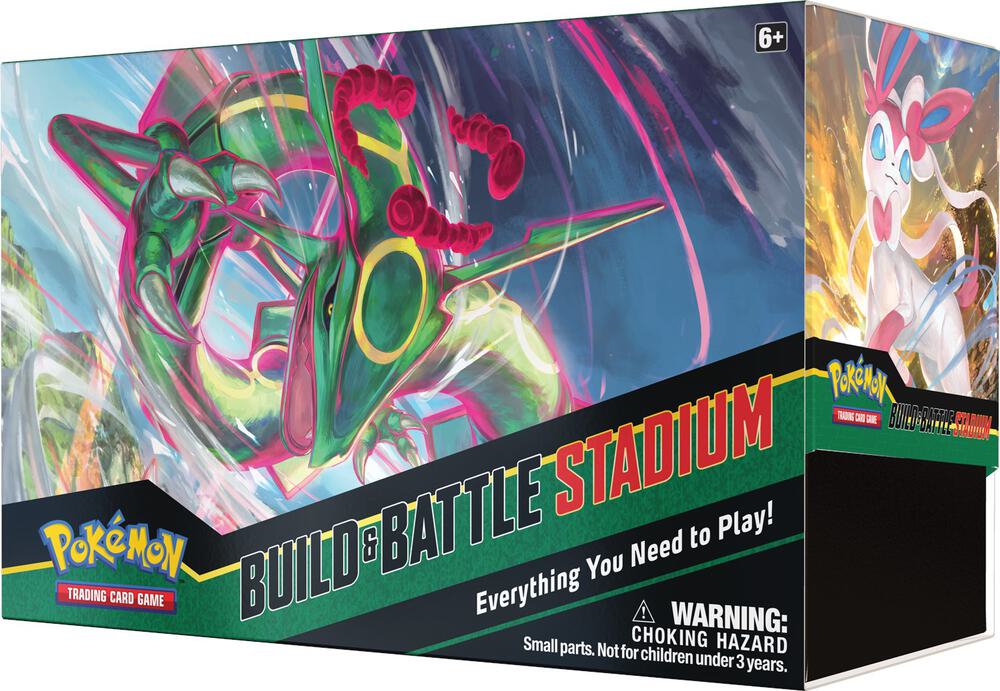 Pokemon TCG: Sword and Shield Evolving Skies Build and Battle Stadium