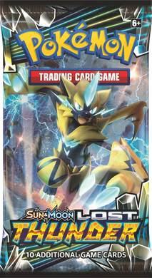 Pokemon Sun and Moon Lost Thunder Booster Pack