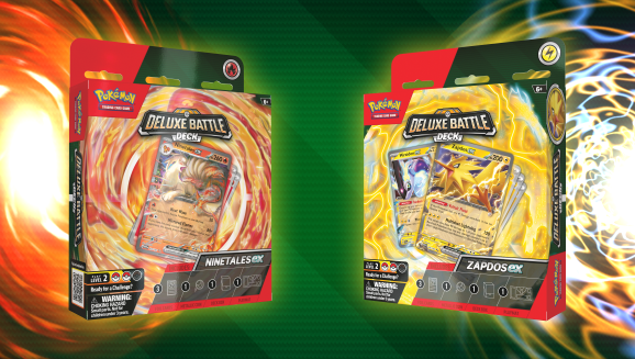 Pokémon TCG: Ninetales Ex/Zapdos Ex Deluxe Battle Deck